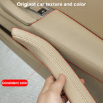 Car Leather Left Side Inner Door Handle Assembly 51417225854 for BMW 5 Series F10 / F18 2011-2017, Left Side (Black), Left Side (Beige), Left Side (Creamy-white), Left Side (Grey), Left Side (Wine Red), Left Side (Mocha)