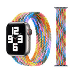 Metal Head Braided Nylon Replacement Watchbands, Size: XS 128mm For Apple Watch Series 6 & SE & 5 & 4 40mm / 3 & 2 & 1 38mm, XS 128mm 40mm / 38mm