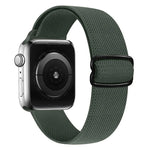 8-shaped Buckle Nylon Replacement Strap Watchband, For Apple Watch Series 9&8&7 41mm / SE 3&SE 2&6&SE&5&4 40mm / 3&2&1 38mm, For Apple Watch Series  7  45mm / & 6 & SE & 5 & 4 44mm