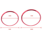 5 PCS Car Air Conditioner Air Outlet Decorative Ring for Mercedes-Benz, A5819-01, A5819-02, A5819-03