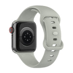 Large Size Silicone Watch Band For Apple Watch Series, 7 41mm / 6 & SE & 5 & 4 40mm / 3 & 2 & 1 38mm, Size: Large Size, 7 45mm / 6 & SE & 5 & 4 44mm / 3 & 2 & 1 42mm, Size: Large Size
