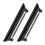 2 PCS Watchbands Stainless Steel Acoustic Ear Connector, Width: 22mm For Apple Watch Series 6 & SE & 5 & 4 40mm / 3 & 2 & 1 38mm, Width: 22mm For Apple Watch 40mm / 38mm