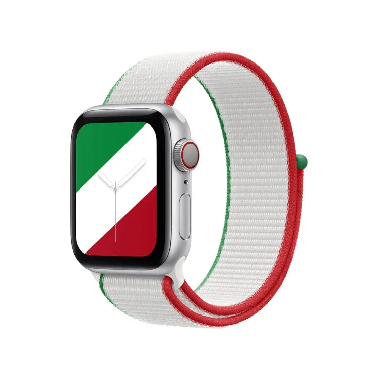 International Series Loopback Replacement Watchbands For Apple Watch Series, 7 45mm / 6 & SE & 5 & 4 44mm / 3 & 2 & 1 42mm, 7 41mm / 6 & SE & 5 & 4 40mm / 3 & 2 & 1 38mm
