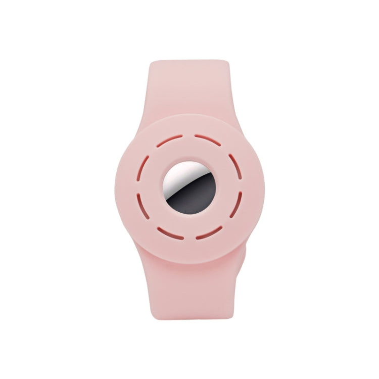 Anti-scratch Shockproof Silicone Bracelet Strap Protective Cover Case, For AirTag