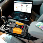 Little Wasp 12V to 220V 6000W Car Power Inverter with LED Display & Dual USB, 12V to 220V 6000W