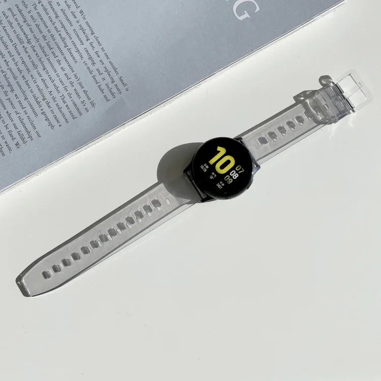 Discoloration in Light TPU Replacement Strap Watchband, For Samsung Galaxy Watch 3 41mm, For Samsung Galaxy Watch 3 45mm