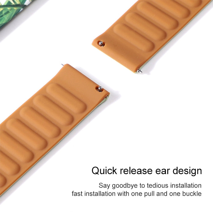 Silicone Magnetic Replacement Strap Watchband, For Samsung Galaxy Watch 3 41mm, For Samsung Galaxy Watch 3 45mm, For Huawei Watch 3 / 3 Pro