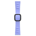 Modern Style Silicone Replacement Strap Watchband For Apple Watch Series 6 & SE & 5 & 4 40mm / 3 & 2 & 1 38mm, Black Buckle, Rose Gold Buckle, Silver Buckle