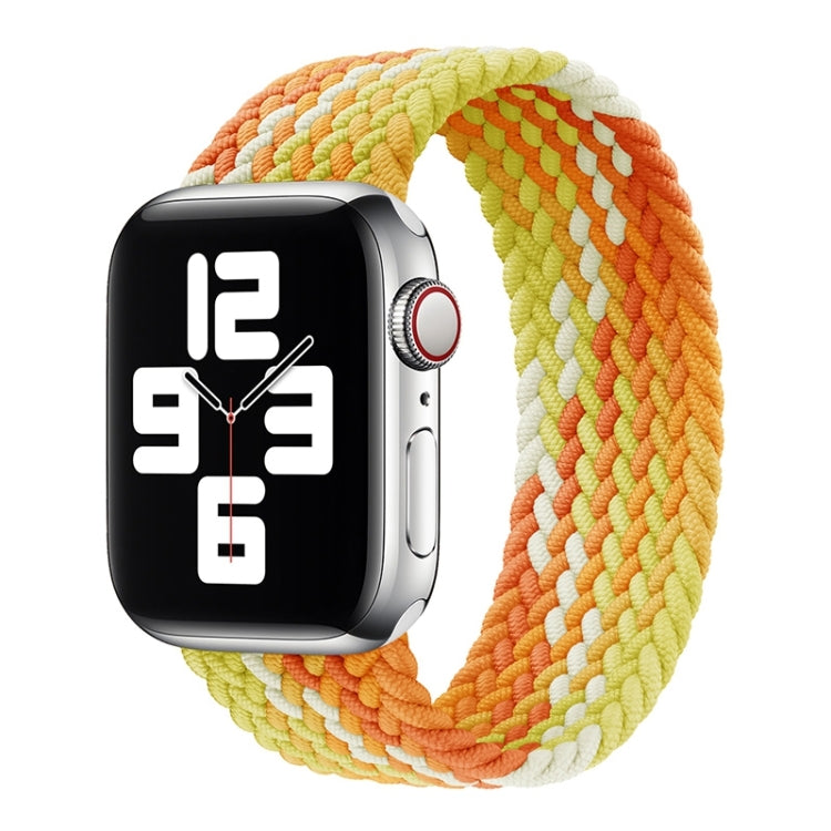 Single Loop Weaving Nylon Replacement Watchband, Size: L 155mm For Apple Watch Series 6 & SE & 5 & 4 40mm / 3 & 2 & 1 38mm, L 155mm 40mm / 38 mm