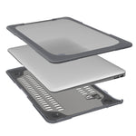 TPU + PC Two-color Anti-fall Laptop Protective Case, For MacBook Air 11.6 inch A1465 / A1370