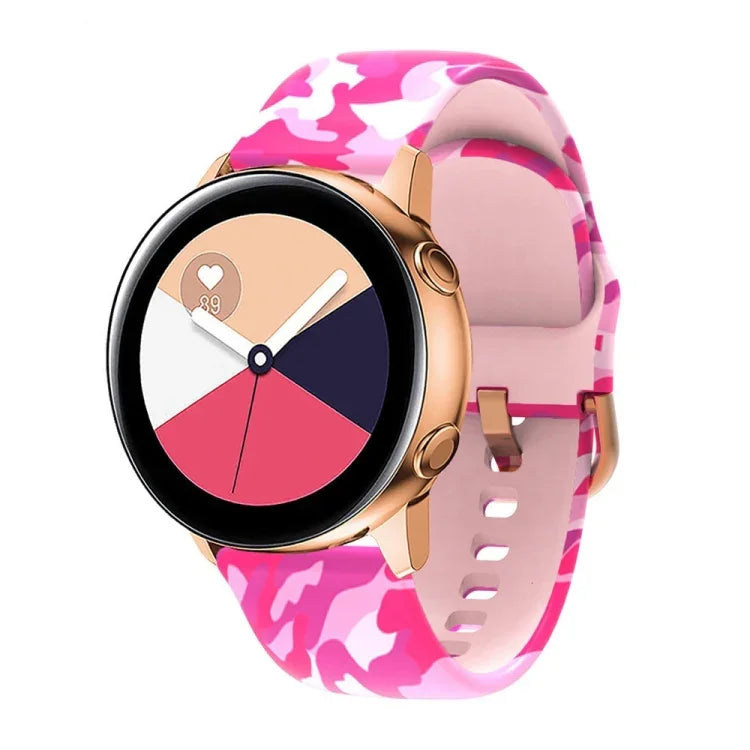 Silicone Printing Replacement Strap Watchband, For Samsung Galaxy Watch 42mm
