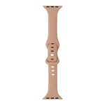 Slimming 8-buckle Silicone Replacement Strap Watchband, For Apple Watch Series 7  41mm / & 6 & SE & 5 & 4 40mm, For Apple Watch Series  7  45mm / & 6 & SE & 5 & 4 44mm