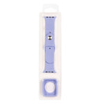Silicone Replacement Strap Watchband + Watch Protective Case Set, For Apple Watch Series 3 & 2 & 1 38mm, For Apple Watch Series 3 & 2 & 1 42mm