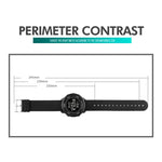 SKMEI 1736 Triplicate Round Dial Timing LED Digital Display Luminous Electronic Watch