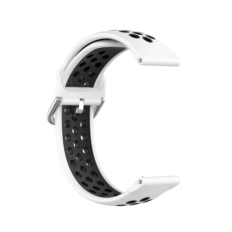 Two-color Silicone Replacement Strap Watchband, For Samsung Galaxy Watch4 Classic 46mm
