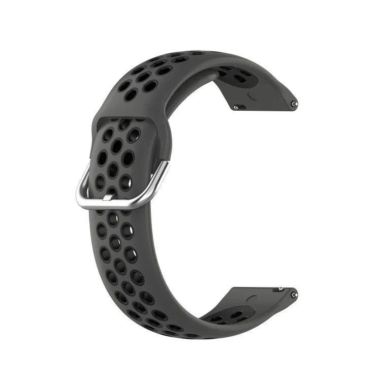 Two-color Silicone Replacement Strap Watchband, For Samsung Galaxy Watch4 Classic 46mm