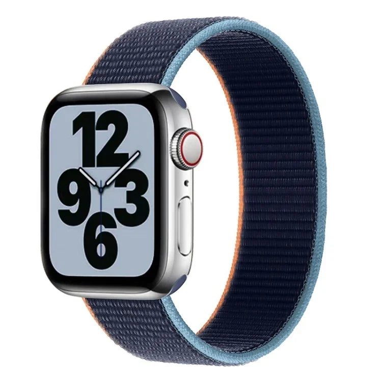 Single Lap Nylon Replacement Watchband, Size: S 135mm For Apple Watch Series 6 & SE & 5 & 4 40mm / 3 & 2 & 1 38mm, S 135mm 40mm / 38mm