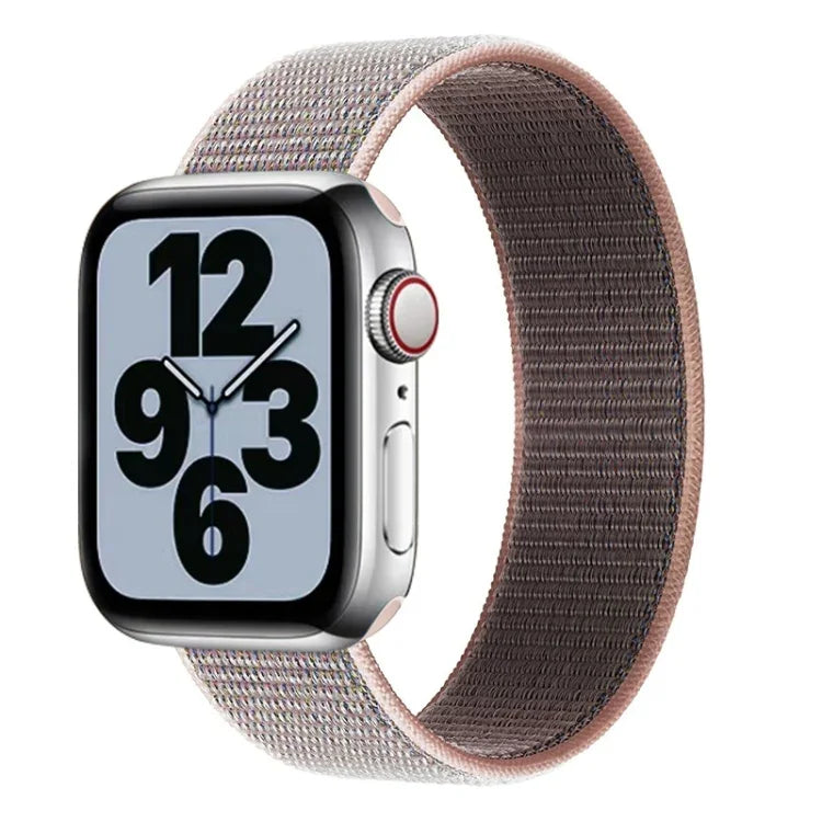 Single Lap Nylon Replacement Watchband, Size: L 165mm For Apple Watch Series 6 & SE & 5 & 4 44mm / 3 & 2 & 1 42mm, L 165mm 44mm / 42mm