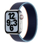 Single Lap Nylon Replacement Watchband, Size: L 165mm For Apple Watch Series 6 & SE & 5 & 4 44mm / 3 & 2 & 1 42mm, L 165mm 44mm / 42mm