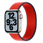Single Lap Nylon Replacement Watchband, Size: L 165mm For Apple Watch Series 6 & SE & 5 & 4 44mm / 3 & 2 & 1 42mm, L 165mm 44mm / 42mm