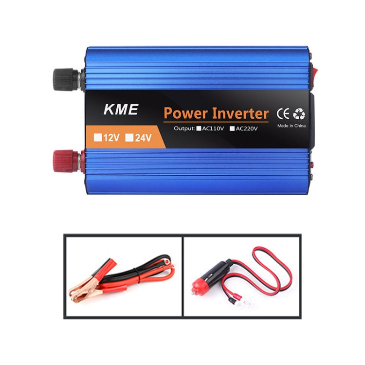 Carmaer 500W Car Smart Multi-function Digital Display Inverter Household Power Converter, 12V to 220V 500W, 24V to 220V 500W, 48V to 220V 500W