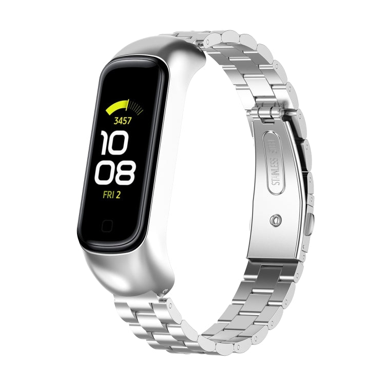 Three-beads Steel Replacement Strap Watchband, For Samsung Galaxy Fit2 SM-R220