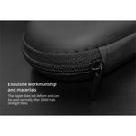 KZ Portable PU Leather Oval Data Cable Charger Earphone Storage Box, Oval