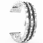 Seven-beads Steel Replacement Strap Watchband, 20mm Women Version, 22mm Men Version