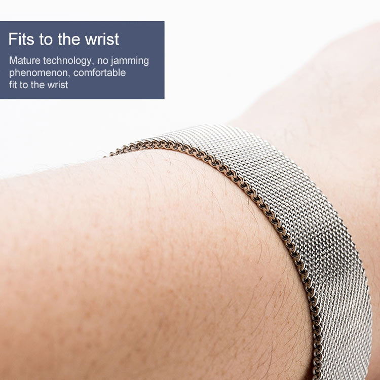 304 Stainless Steel Double Buckle Replacement Strap Watchband, 12mm, 14mm, 16mm, 18mm, 20mm, 22mm