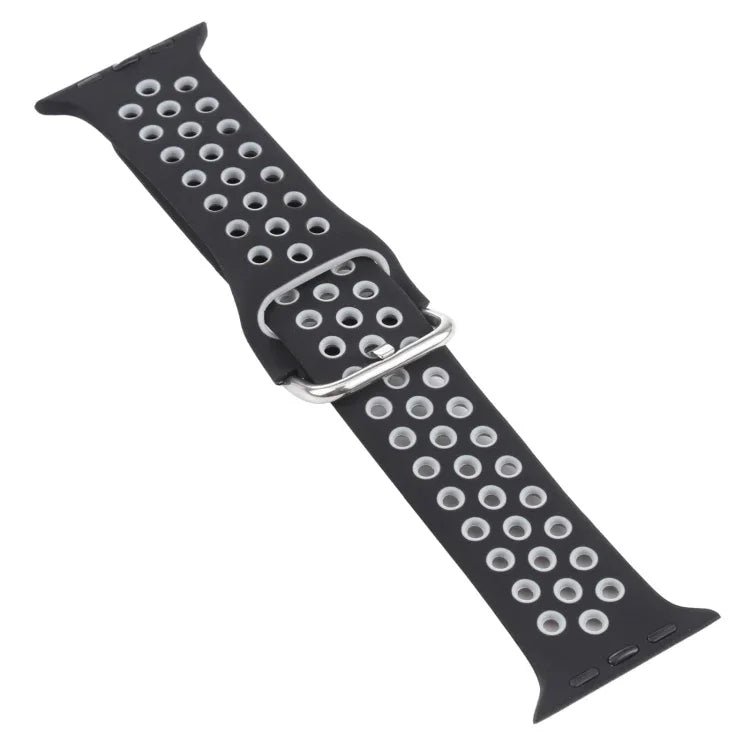 Silicone Replacement Strap Watchband + Protective Case with Screen Protector Set For Apple Watch Series, 3 & 2 & 1 42mm, For Apple Watch Series 6 / 5 / 4 / Watch SE 44mm