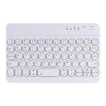 HY006 Round Keys Detachable Bluetooth Keyboard Leather Case with Holder for iPad mini 6, HY006