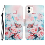 Painted Pattern Horizontal Flip Leather Case with Holder & Card Slot & Wallet, For iPhone 12 mini, For iPhone 11 Pro Max, For iPhone 11 Pro