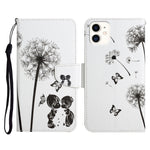Painted Pattern Horizontal Flip Leather Case with Holder & Card Slot & Wallet, For iPhone 12 mini, For iPhone 11 Pro Max, For iPhone 11 Pro