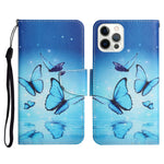 Painted Pattern Horizontal Flip Leather Case with Holder & Card Slot & Wallet, For iPhone 12 mini, For iPhone 11 Pro Max, For iPhone 11 Pro