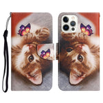 Painted Pattern Horizontal Flip Leather Case with Holder & Card Slot & Wallet, For iPhone 12 mini, For iPhone 11 Pro Max, For iPhone 11 Pro