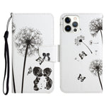 Painted Pattern Horizontal Flip Leather Case with Holder & Card Slot & Wallet, For iPhone 12 mini, For iPhone 11 Pro Max, For iPhone 11 Pro