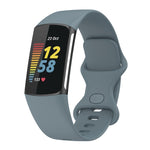 For Fitbit Charge 5 Silicone Replacement Strap Watchband, S, L