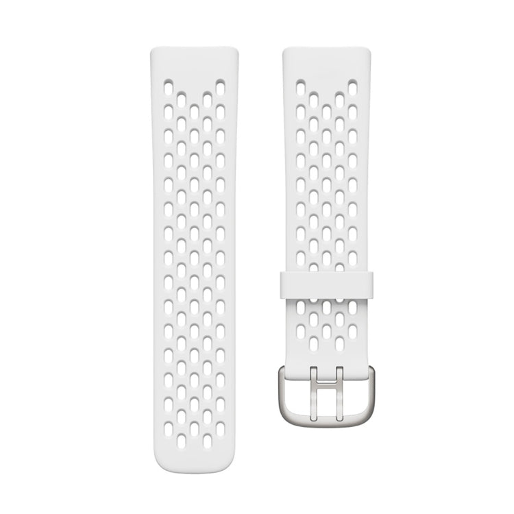 Silicone Hole Replacement Strap Watchband, For Fitbit Charge 5