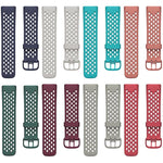 Silicone Hole Replacement Strap Watchband, For Fitbit Charge 5