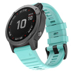 For Garmin Fenix 6X 26mm Silicone Smart Watch Replacement Strap Wristband