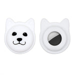 Cute Cartoon Pet Collar Anti-lost Tracker Silicone Case For AirTag 2nd Gen / AirTag 1st Gen, Serious Face, Naughty Smiley, Hanhan Smile, Naughty Smile