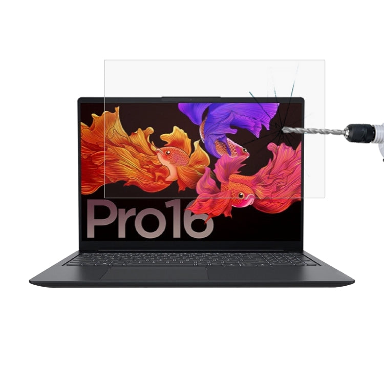 Laptop Screen HD Tempered Glass Protective Film, For Xiaomi RedmiBook 16 inch, For Xiaomi Redmi G 2021 16 inch, For Xiaomi Redmi G Gaming 16 inch, For Dell Latitude Z 16 inch, For Dell Latitude Z600 16 inch, For Dell Studio XPS 16 inch                 ...