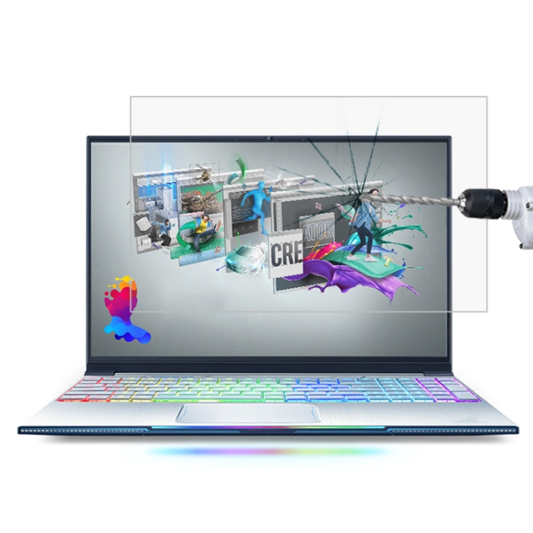 Laptop Screen HD Tempered Glass Protective Film, For Lenovo Yoga C740 15.6 inch, For MACHENIKE F117 15.6 inch, For MACHENIKE F117-BB3 15.6 inch, For MACHENIKE F117-X 15.6 inch, For MACHENIKE Machbook-PCi1 15.6 inch, For MACHENIKE Machbook-PD1 15.6 inch...