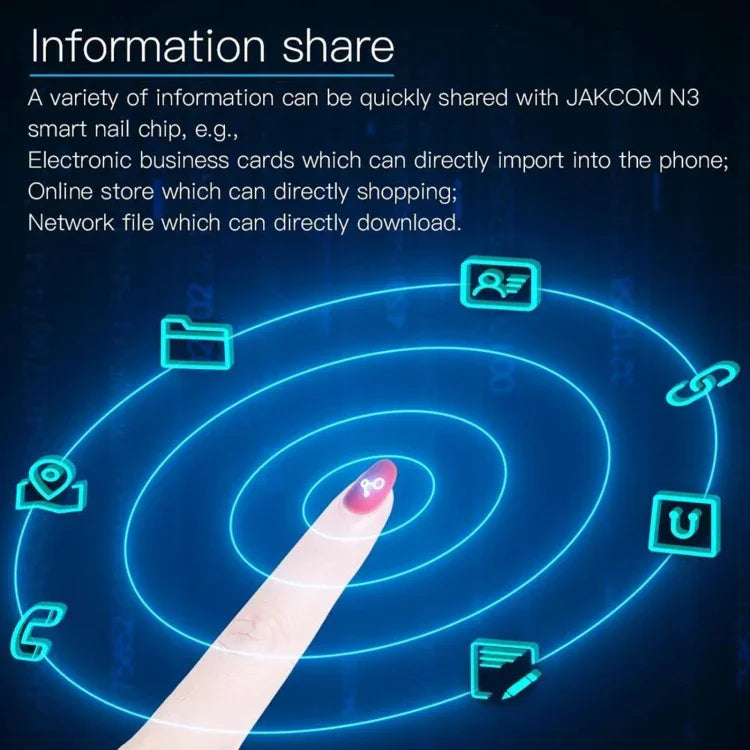 شريحة ذكية للأظافر موديل JAKCOM N3