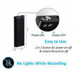 X2 AI Intelligent High-definition Noise Reduction Voice Control Recorder, 4GB, 8GB, 16GB, 32GB
