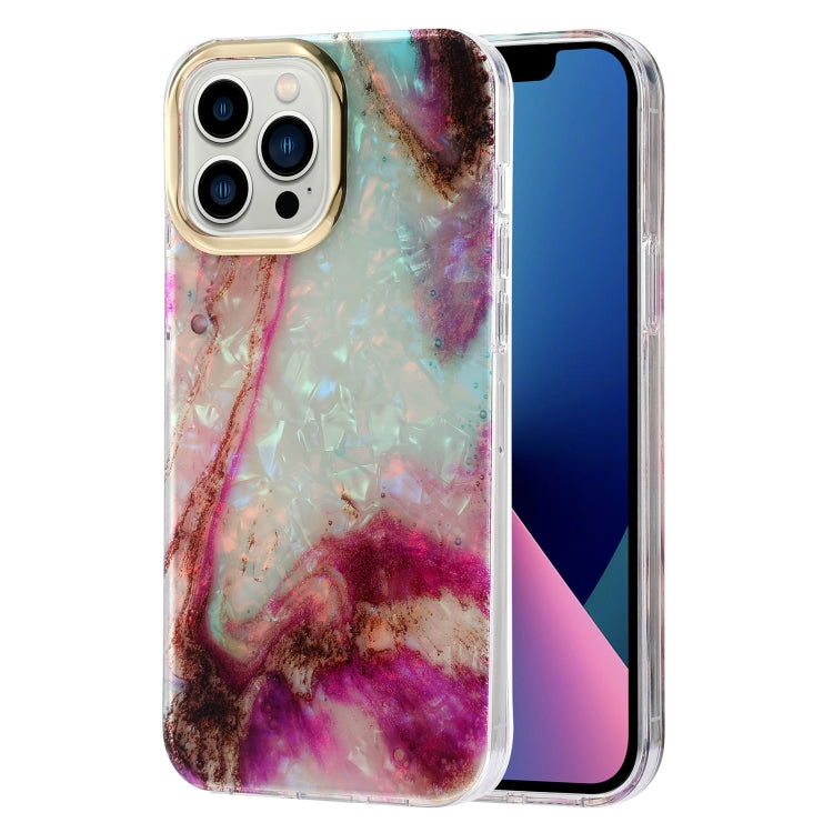 Electroplating Shell Texture Marble Phone Case, For iPhone 11 Pro, For iPhone 11 Pro Max