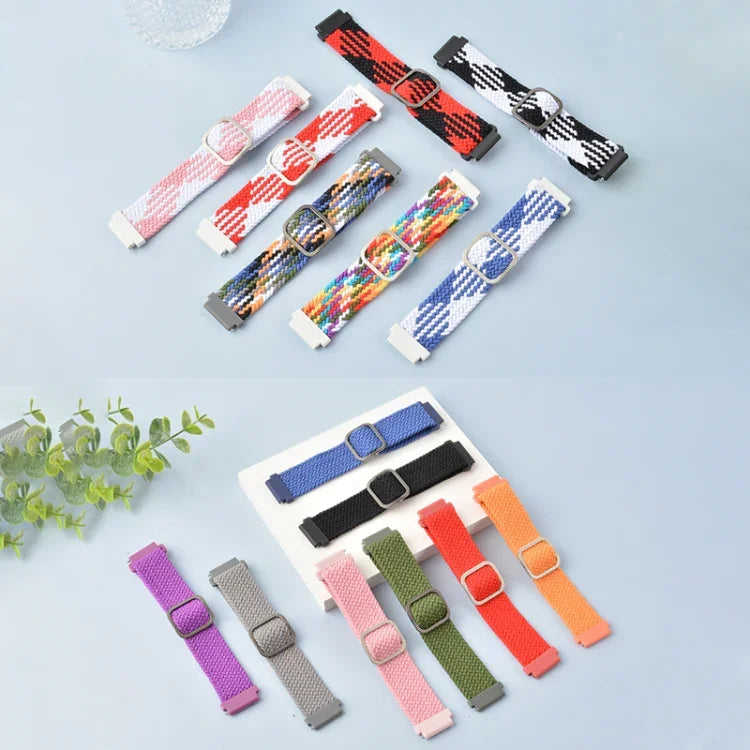 Nylon Braided Elasticity Watchband, For Samsung Galaxy Gear S3, For Samsung Galaxy Watch4 40mm/44mm