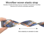 Nylon Braided Elasticity Watchband, For Samsung Galaxy Gear S3, For Samsung Galaxy Watch4 40mm/44mm