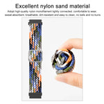 Nylon Braided Elasticity Watchband, For Samsung Galaxy Gear S3, For Samsung Galaxy Watch4 40mm/44mm
