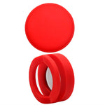Pet Collar Anti-scratch Shockproof Silicone Case For AirTag 2nd Gen / AirTag 1st Gen, 35.9x35.9x19.2mm, 34.1x34.1x18.2mm